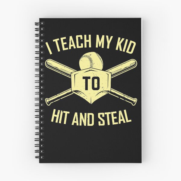 Item preview, I Teach My Kid To Hit And Steal | Baseball Dad designed and sold by Marcid95.