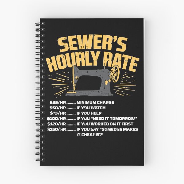 Item preview, Sewer's Hourly Rate Sewing Machine designed and sold by Marcid95.