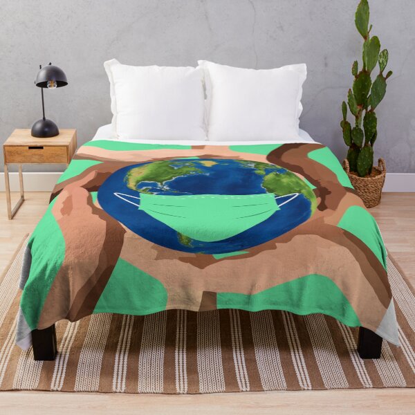 Item preview, Stay Home Save Lives Planet Earth designed and sold by AmandaDesign.