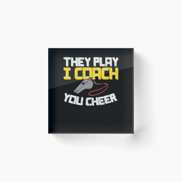 Item preview, They Play I Coach You Cheer | Cheerleading Coach designed and sold by Marcid95.