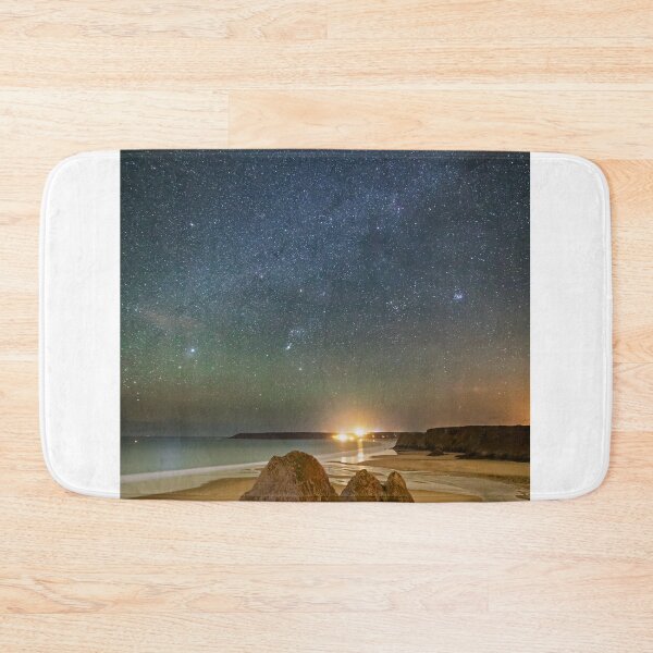 Item preview, Three Cliffs Bay, Gower at Night with Sirius designed and sold by Dan Santillo.