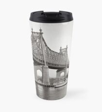 Taza de viaje NYC Queensboro Bridge Photograph