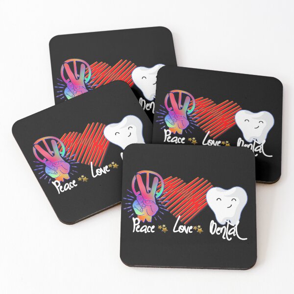 Item preview, Peace Love Dental | Dental Gifts| Dental School| Dental Nurse| Dental Technician|Funny Dental Gifts  designed and sold by Nzgiftsandmore.