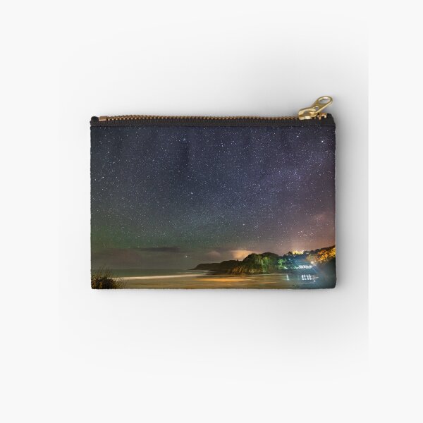 Item preview, Caswell Bay, Gower at night with airglow designed and sold by Dan Santillo.