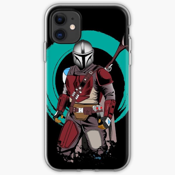 Coque pour iPhone 13 - Star Wars Mandalorian Yoda Fanart