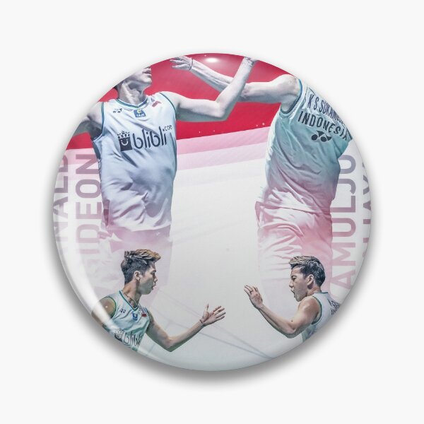 Artikelvorschau, Kevin Sanjaya Sukamuljo und Marcus Fernaldi Gideon - Indonesien Badminton entworfen und verkauft von RobSpink.
