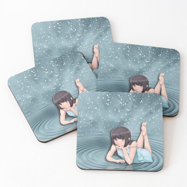 Item preview, anime drawing of a girl in water designed and sold by KevinVee.