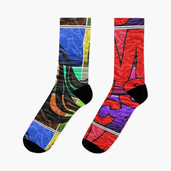 Item preview, Music Love Color Block Popart designed and sold by lorrinani.