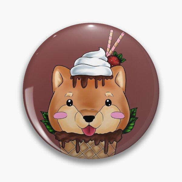 Item preview, Chocolate Shiba Cone  designed and sold by JanejiraD.