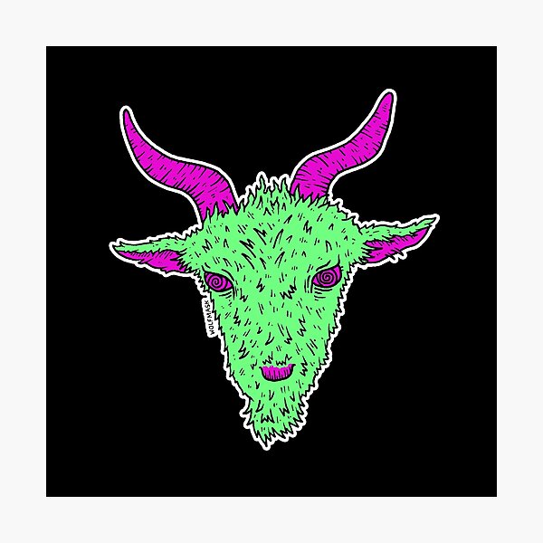 Hellgoat Photographic Print