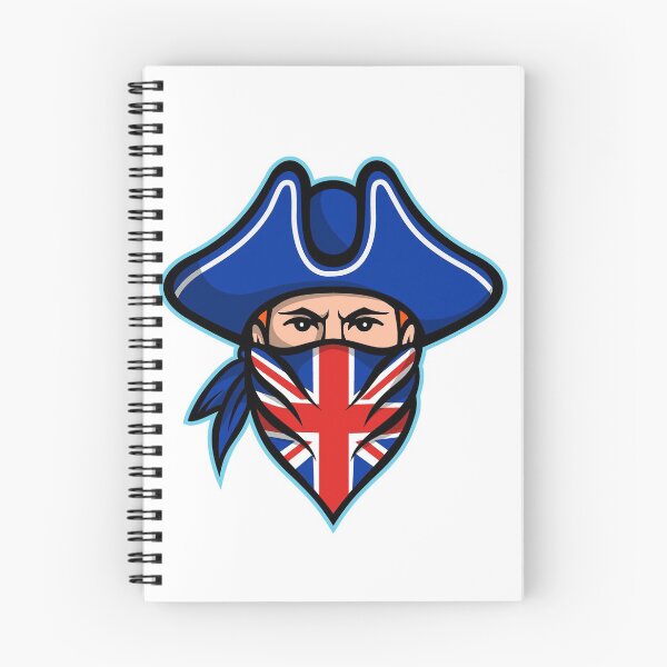 Item preview, British Highwayman Wearing Bandana Mascot designed and sold by patrimonio.