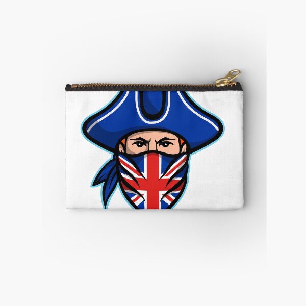 Item preview, British Highwayman Wearing Bandana Mascot designed and sold by patrimonio.