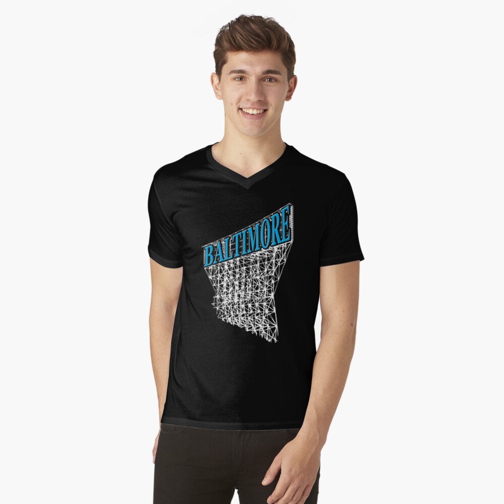 Item preview, V-Neck T-Shirt designed and sold by walrusindustrie.
