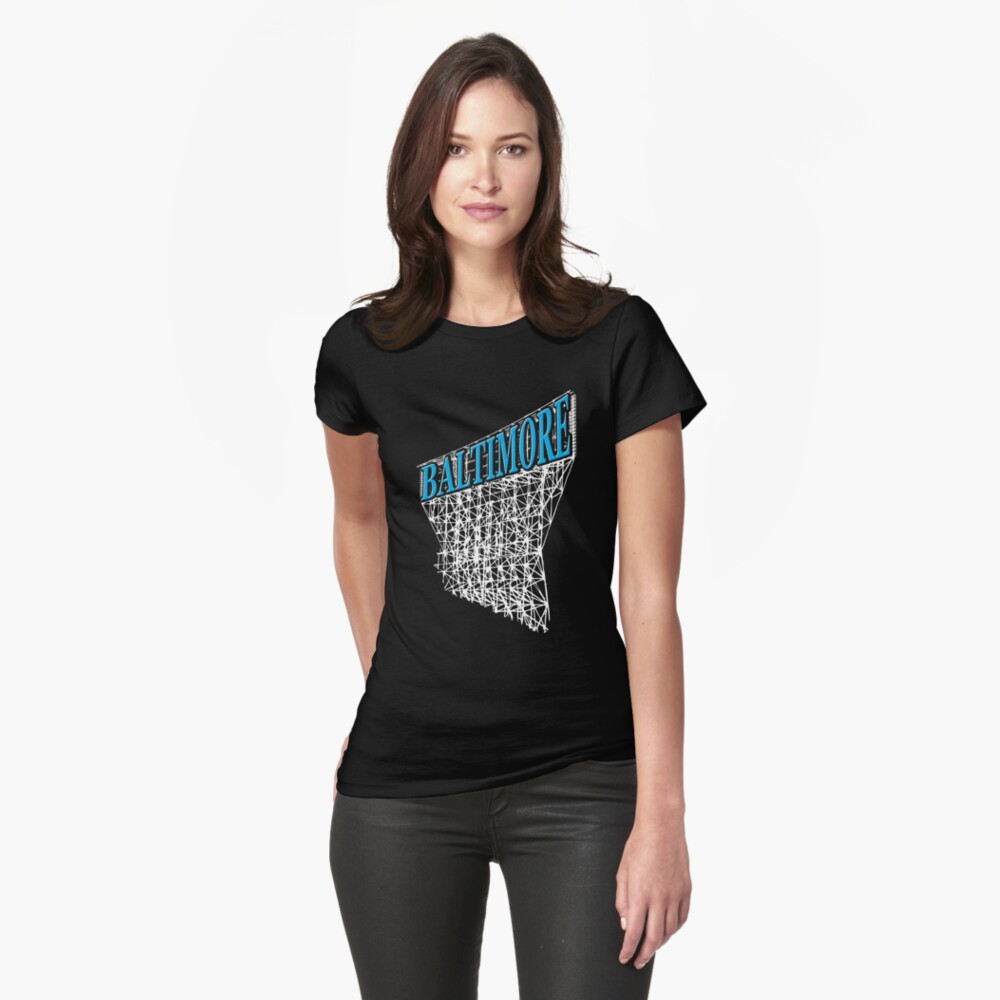 Item preview, Fitted T-Shirt designed and sold by walrusindustrie.