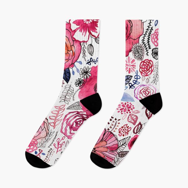 Item preview, Red Floral Mix designed and sold by TigaTiga.