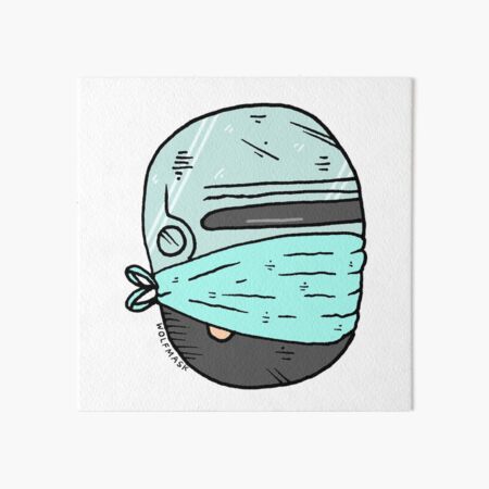 Robocough Art Board Print
