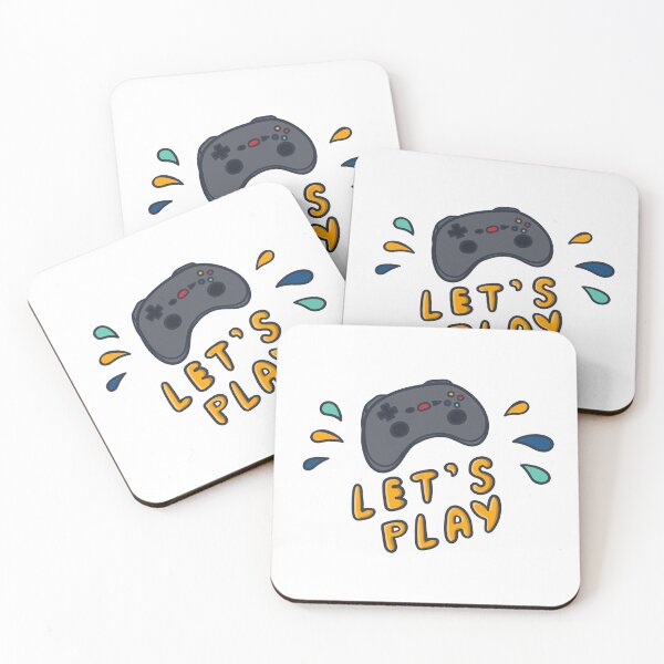 Item preview, Let's play. Doodles designed and sold by HelgaScand.