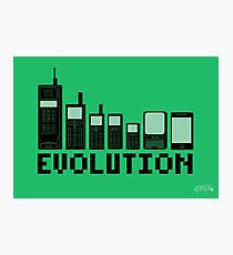 Cell Phone Evolution Fotodruck