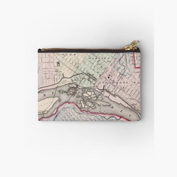 Item preview, Vintage Map of Richmond Virginia (1884) designed and sold by BravuraMedia.
