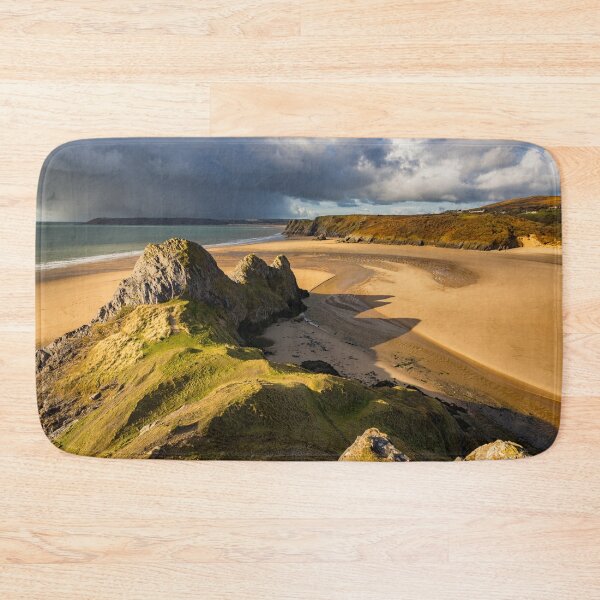Item preview, A sunny winter afternoon at Three Cliffs Bay, Gower designed and sold by Dan Santillo.