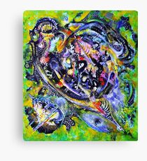 Either a Spaceship or a Giant Turtle Canvas Print