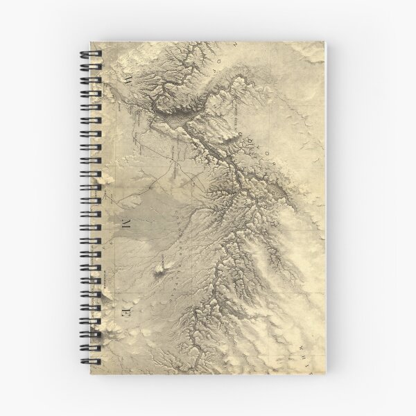 Item preview, Vintage Map of The Colorado River (1858) designed and sold by BravuraMedia.