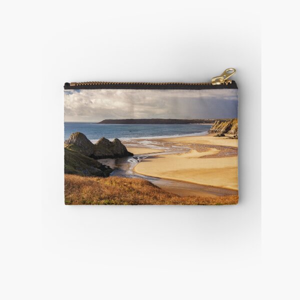 Item preview, A sunny winter afternoon at Three Cliffs Bay, Gower designed and sold by Dan Santillo.
