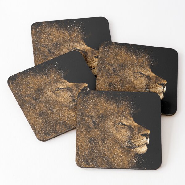 Item preview, Lion and particles designed and sold by philippe souvy.