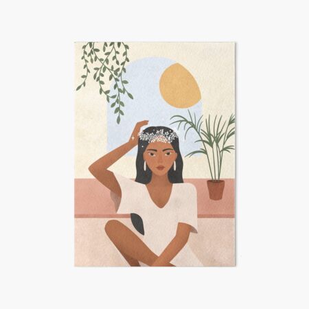 You Should See me in a Crown Art Board Print