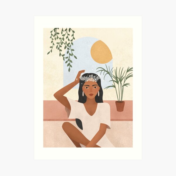 You Should See me in a Crown Art Print