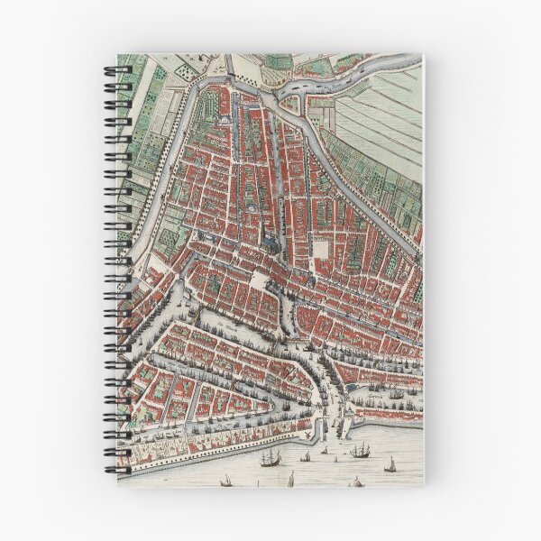 Item preview, Vintage Map of Rotterdam Netherlands (1649) 2 designed and sold by BravuraMedia.
