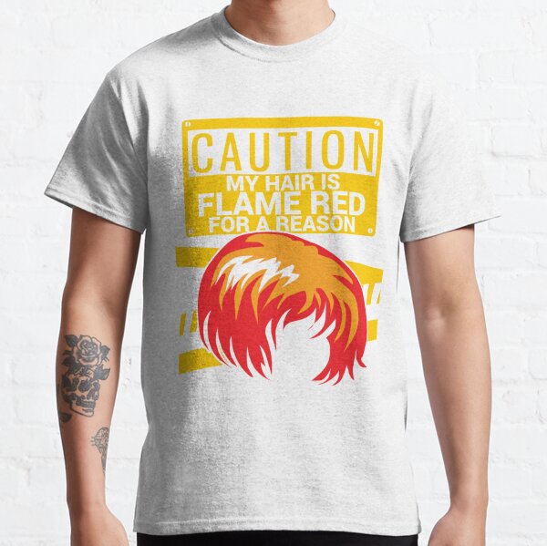Flame Hair T Shirts Redbubble - flame the killer bloody tshirt roblox