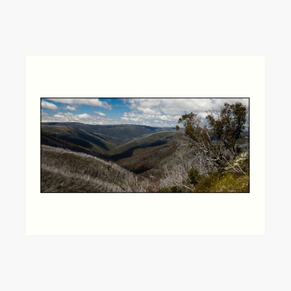 View from Mount Hotham Art Print