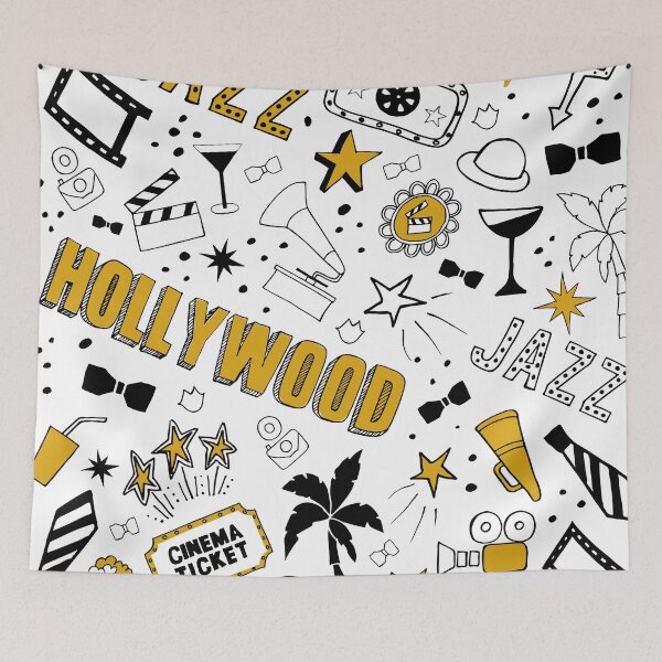 Item preview, #doodle,#patterns,#yellow,#blackandwhite,#bright,#cities,#travel,#drinks,#palmtrees,#graphics,#freehanddrawing,#vector,#vectorgraphics,#newyork designed and sold by Yanina Kovalskaya.