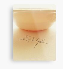 SIGNATURE Metal Print
