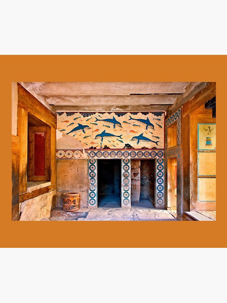 Minoan Dolphins of Knossos by Cretense72
