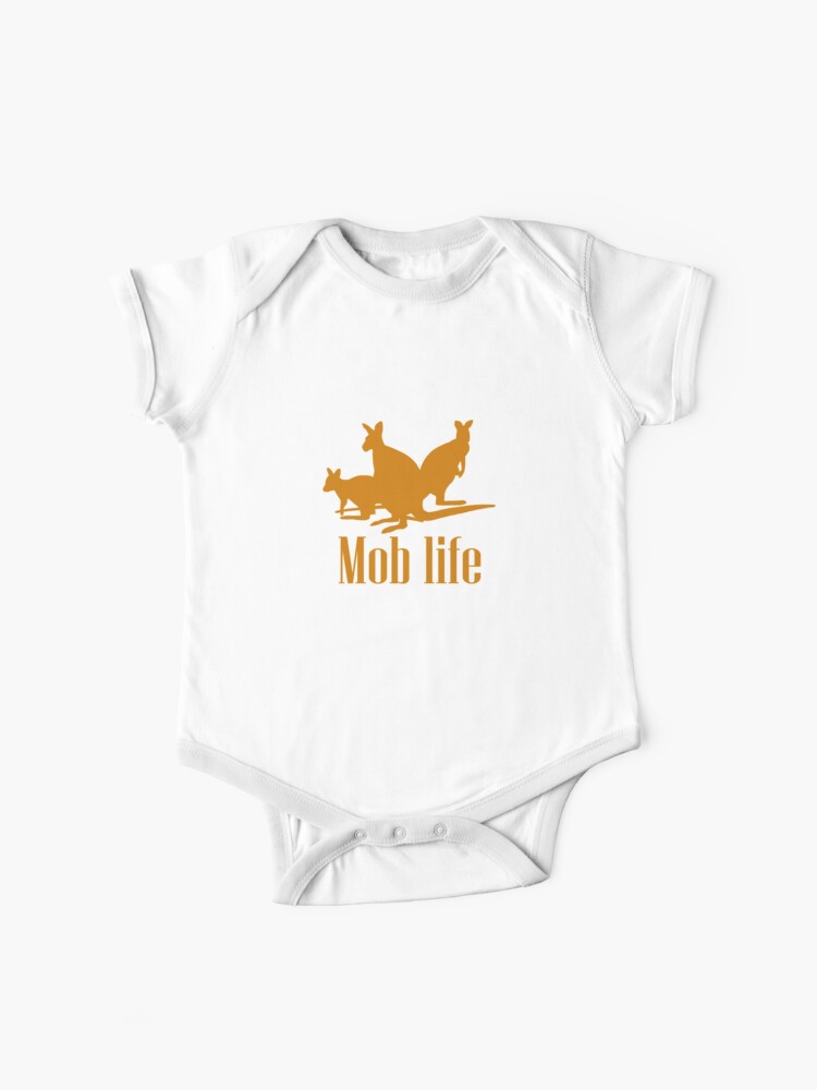wallabies baby onesie