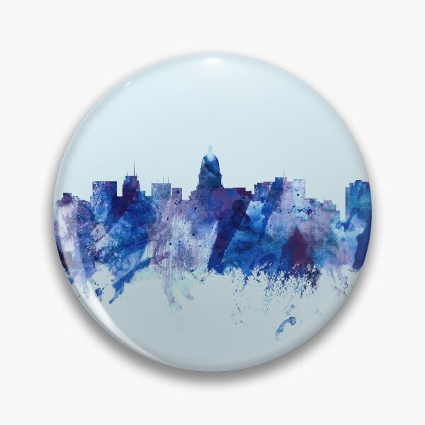 Item preview, Madison Wisconsin Skyline designed and sold by ArtPrints.
