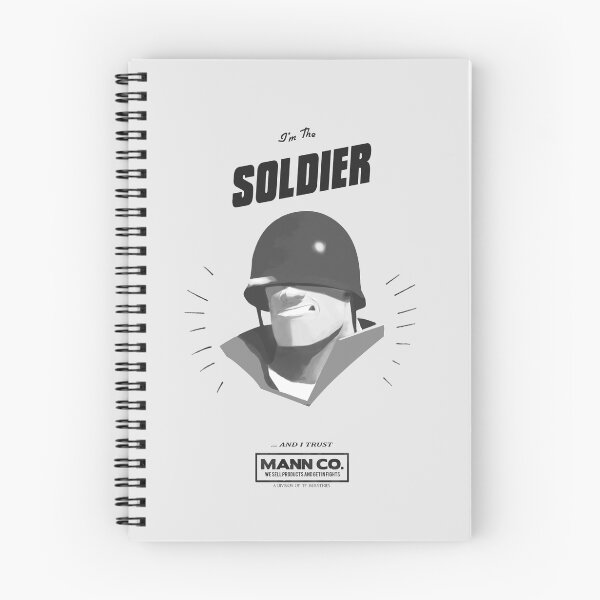Item preview, I'M THE SOLDIER - Team Fortress 2 designed and sold by Daniel J. Carville.