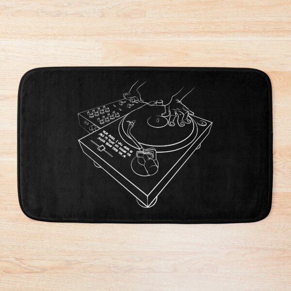 Item preview, DJ mixer scratch turntable designed and sold by getgr4phicz.