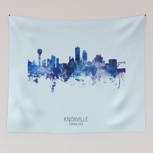 Item preview, Knoxville Tennessee Skyline designed and sold by ArtPrints.