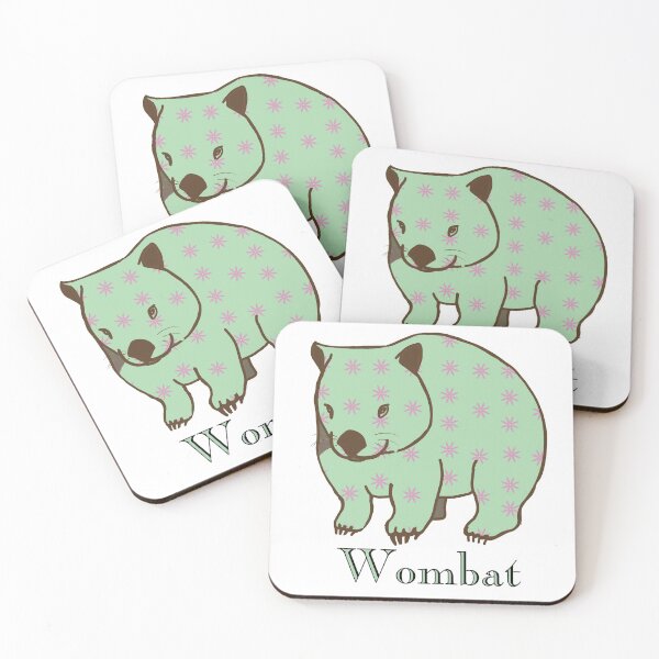 Item preview, Wombat (Vombatus ursinus) by Chrissy Wild designed and sold by ChrissyWild.