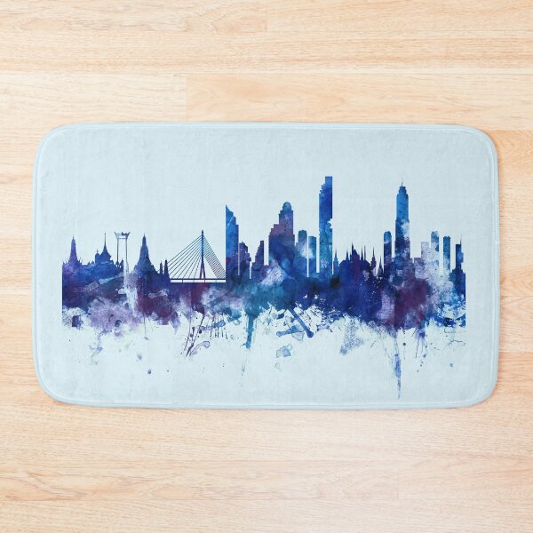 Item preview, Bangkok Thailand Skyline designed and sold by ArtPrints.