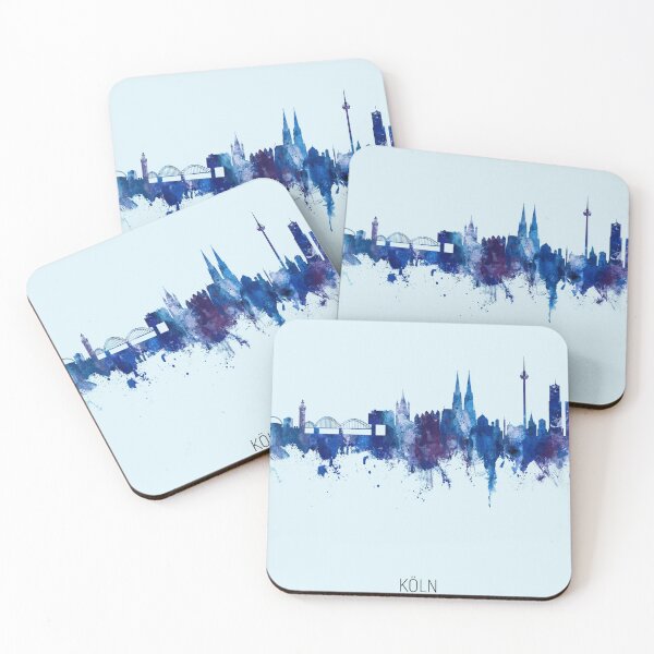 Item preview, Cologne Germany Skyline designed and sold by ArtPrints.