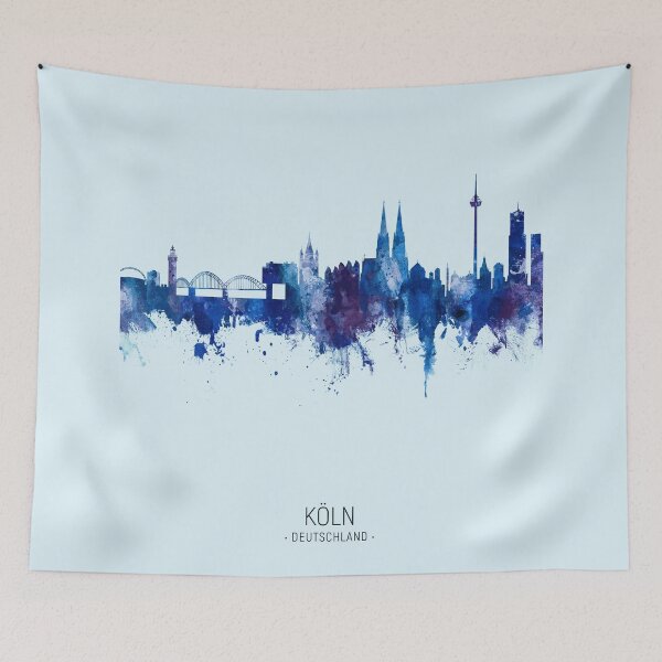 Item preview, Cologne Germany Skyline designed and sold by ArtPrints.
