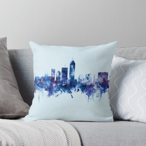 Artikelvorschau, Indianapolis Indiana Skyline entworfen und verkauft von ArtPrints.