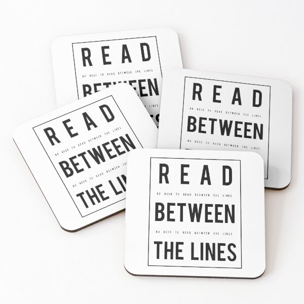 Item preview, Read Between the Lines designed and sold by Os Frontis.