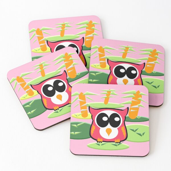 Item preview, Cute Pinky Owl designed and sold by Rain Shop.