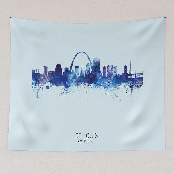 Item preview, St Louis Missouri Skyline designed and sold by ArtPrints.