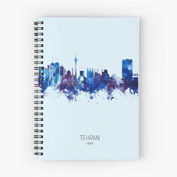 Item preview, Tehran Iran Skyline designed and sold by ArtPrints.